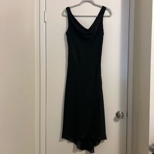 B. Smart Black High Low Dress